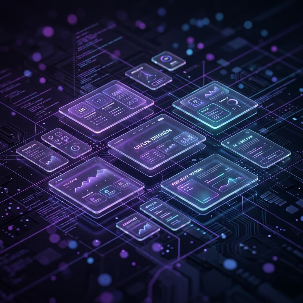 Fintech Hero Background