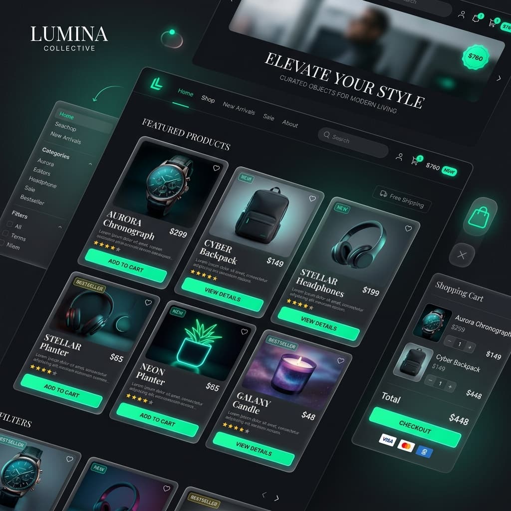 E-Commerce Storefront Dashboard